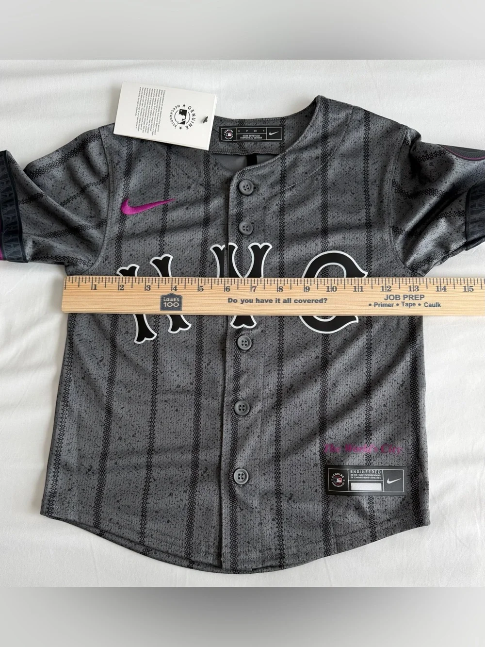 Nike Pete Alonso New York Mets City Connect Jersey Toddler 4 Small New With Tags